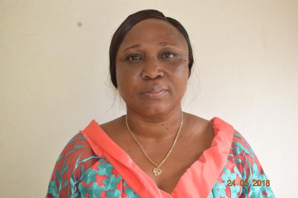 Honourable Rugiatu Rosy Kanu, photograph published with a report on her parliamentary contribution