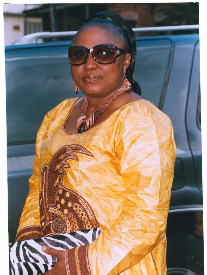Honourable Rugiatu Rosy Kanu in formal attire