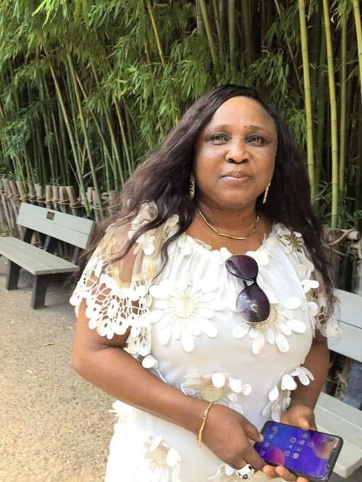 Honourable Rugiatu Rosy Kanu meeting the public